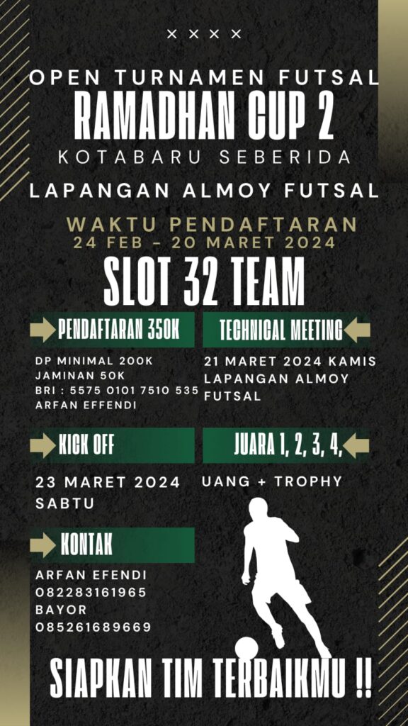 Turnament Futsal Ramadhan Cup 2 2024