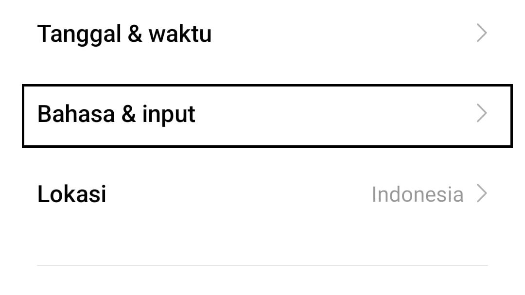 Bahasa & input - Inhil Group