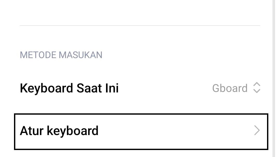 Atur keyboard - Inhil Group