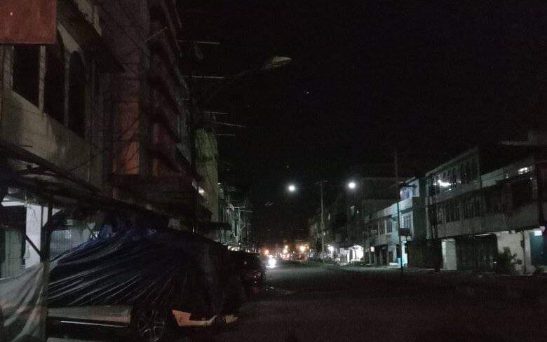 Lampu Mati di Jalanan Tembilahan