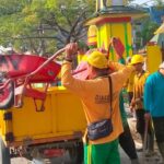 Gotong Royong Lapangan Gajah mada tembilahan