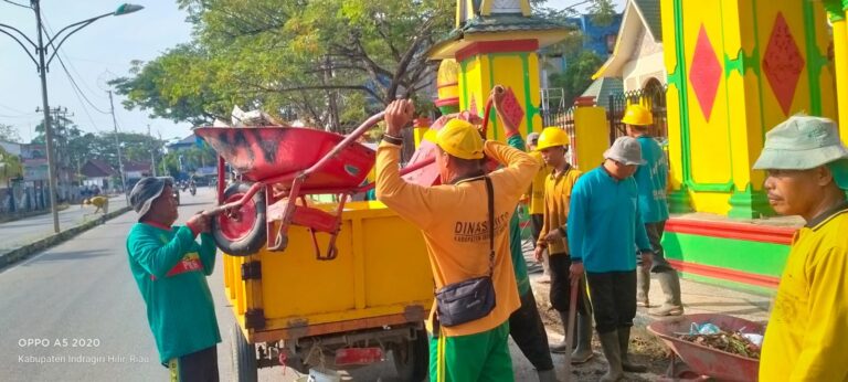 Gotong Royong Lapangan Gajah mada tembilahan