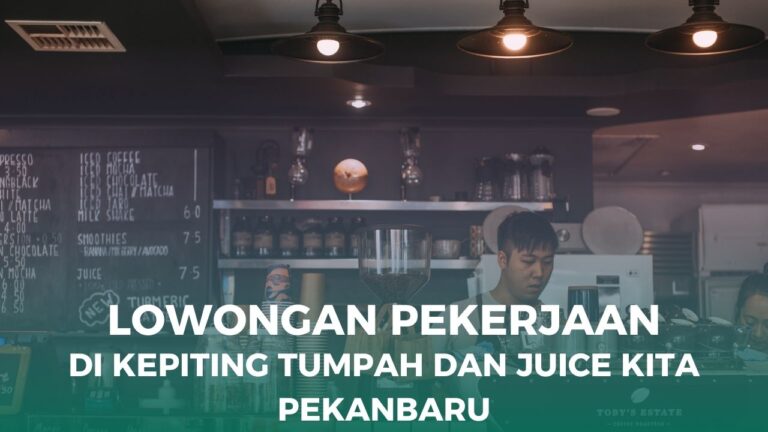 Lowongan Kerja di Kepiting Tumpah dan Juice Kita